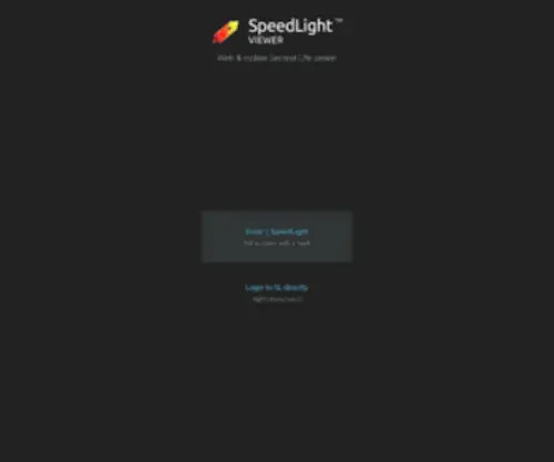 Speedlight.io(SpeedLight viewer) Screenshot