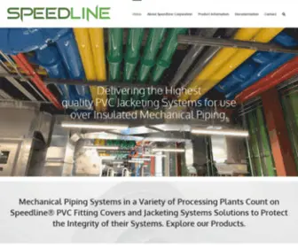 SpeedlinepVc.com(PVC Jacketing) Screenshot