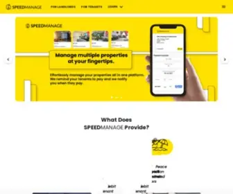 Speedmanage.com(Free platform for Rental Collection) Screenshot