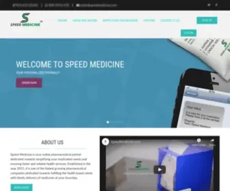 Speedmedicine.com(Speed Medicine) Screenshot