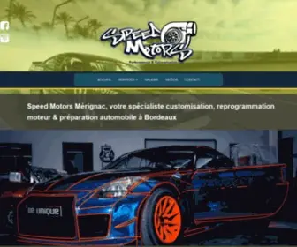 Speedmotors.fr(Speed Motors Mérignac) Screenshot