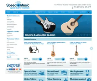 Speedmusic.co.uk(Speed Music) Screenshot