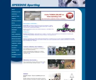 Speedogs.com(Speedog Equipment) Screenshot