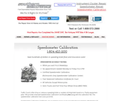 Speedotest.com(Speedometer Calibration Test) Screenshot