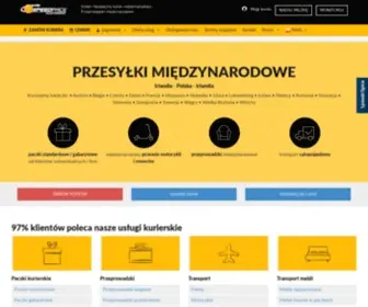 Speedpack.com.pl(Przesyłki polska irlandia) Screenshot