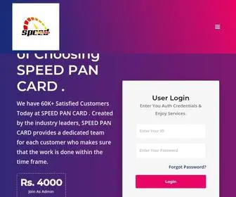 Speedpancard.com(BizBite corporate business template or agency and marketing template) Screenshot