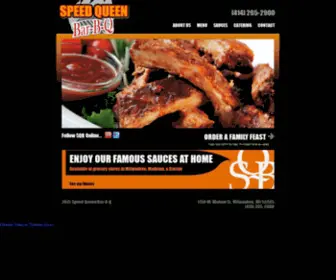 Speedqueenbbq.com(Speed Queen BBQ) Screenshot