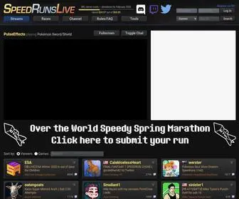 Speedrunslive.com(Speedrunning live) Screenshot