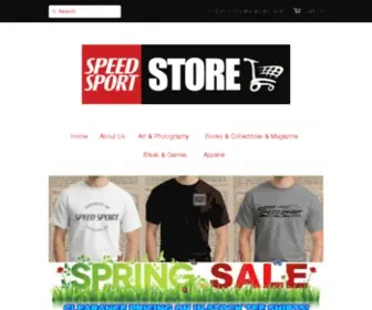 Speedsportstore.com(The SPEED SPORT Store) Screenshot