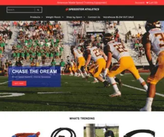 Speedster.com(AMERICAN MADE Athletic Training Equipment) Screenshot