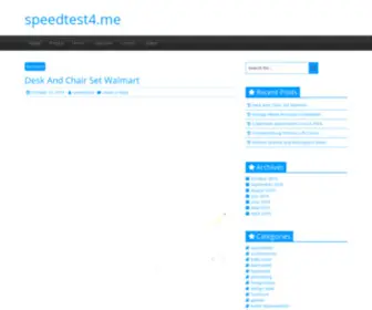 Speedtest4.me(FREE Broadband Speed Test) Screenshot