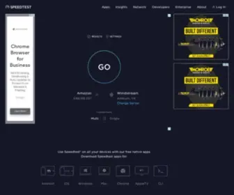Speedtest.me(Speed Test ME) Screenshot
