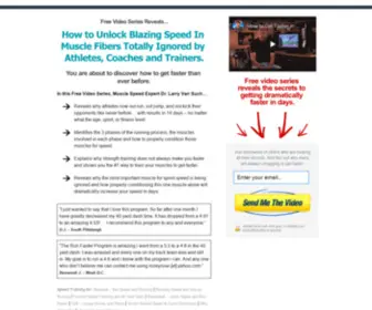 Speedtrainingsecrets.com(Speed Training Secrets) Screenshot