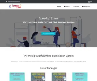 Speedupexam.com(Crack IAS Prelims In 1 Attempt (English & हिंदी Test's)) Screenshot