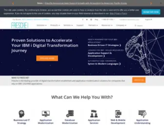 Speedware.com(IBM i modernization solutions and Skills) Screenshot