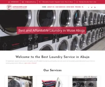 Speedwash.ng(Laundry and Dry Cleaning Services in Abuja) Screenshot