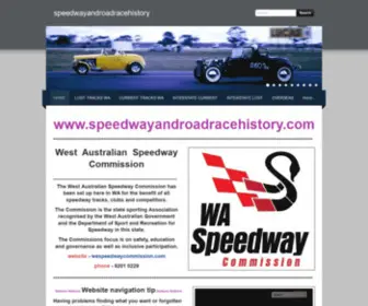 Speedwayandroadracehistory.com(Speedwayandroadracehistory) Screenshot
