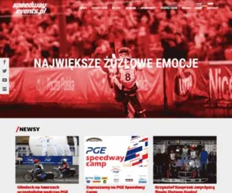 Speedwayevents.pl(Speedway Events) Screenshot