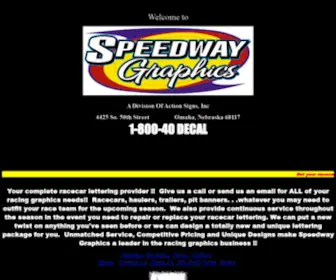 Speedwaygraphics.com(Racecar Lettering) Screenshot