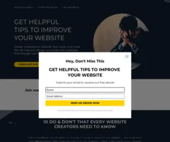 Speedwebsitecreators.com(Great Website Tips) Screenshot