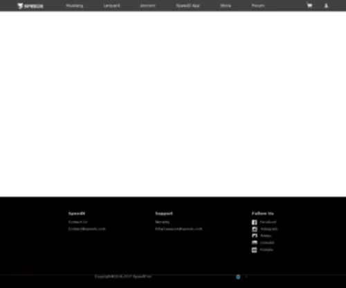 Speedx.com(The Leading Speed Site on the Net) Screenshot