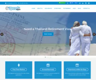 Speedy-Visa.com(Fast Thailand Retirement Visa) Screenshot