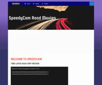 Speedycam.be(SpeedyCam Road Movies) Screenshot