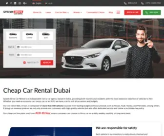Speedydrive.ae(Rent a Car Dubai) Screenshot