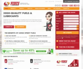 Speedyfuels.co.uk(Speedy Fuels) Screenshot