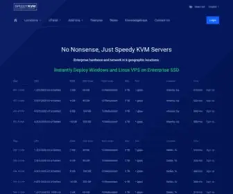 Speedykvm.com(Portal Home) Screenshot