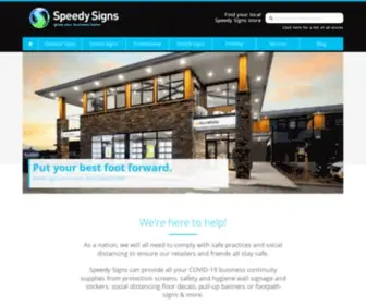 Speedysigns.co.nz(Speedy Signs) Screenshot