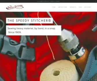 Speedystitcher.com(Speedy Stitcher Sewing Awl) Screenshot