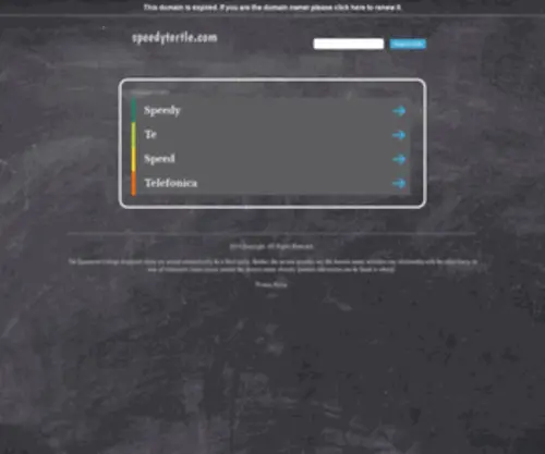 Speedytertle.com(Speedytertle) Screenshot