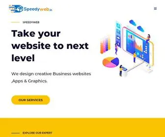 Speedyweb.in(Get Website in hours) Screenshot