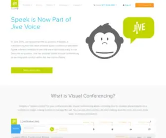 Speek.com(Free Conference Calls made simple) Screenshot