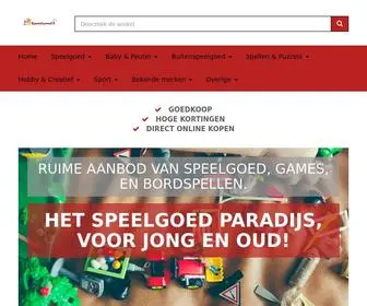 Speelgoed2.nl(Goedkope speelgoed kopen) Screenshot