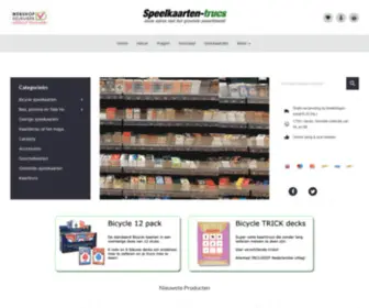 Speelkaarten-Trucs.nl(Bicycle Speelkaarten en kaarttrucs) Screenshot