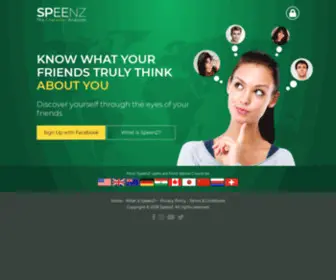 Speenz.com(Speenz) Screenshot