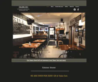 Speersstreetgrill.com(Speers Street Grill) Screenshot