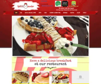 Speggtacular.com(Speggtacular Restaurant) Screenshot