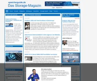 Speicherguide.de(Das Storage) Screenshot