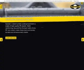 Speidel-Regenwasser.de(Speidel rainwater harvesting) Screenshot