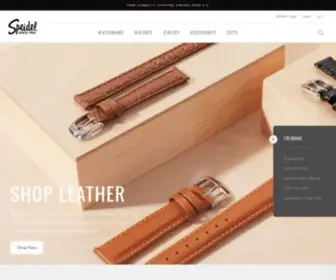 Speidel.com(Watchbands & Watches) Screenshot