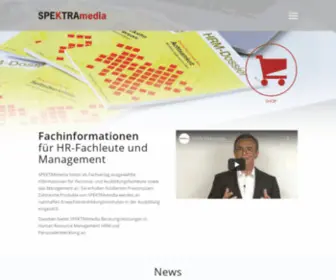 Spektramedia.ch(Home) Screenshot