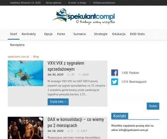 Spekulant.com.pl(DAX Futures) Screenshot