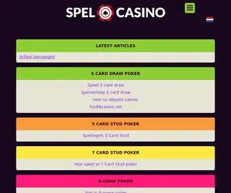 Spelcasino.com(Van alles wat) Screenshot