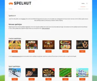 Spelhut.nl(Spel hut spelletjes) Screenshot