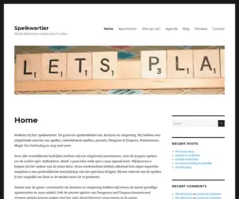 Spelkwartier.nl(Spelkwartier) Screenshot