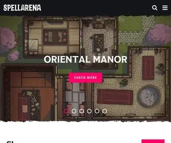 Spellarena.com(The home of your TTRPG experience) Screenshot