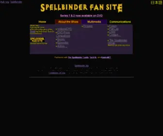 Spellbinder.org(Australian SF TV series Spellbinder starring Zbych Trofimiuk) Screenshot